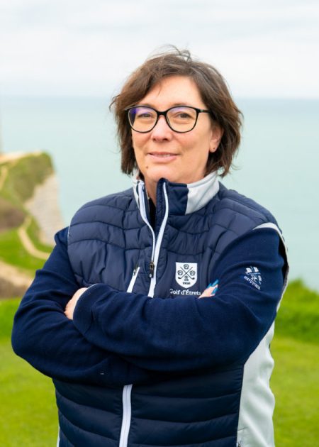 Sophie équipe administrative Golf d'Etretat