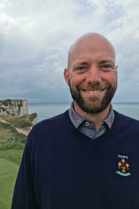Photo Romain Lepage enseignant Golf d'Etretat
