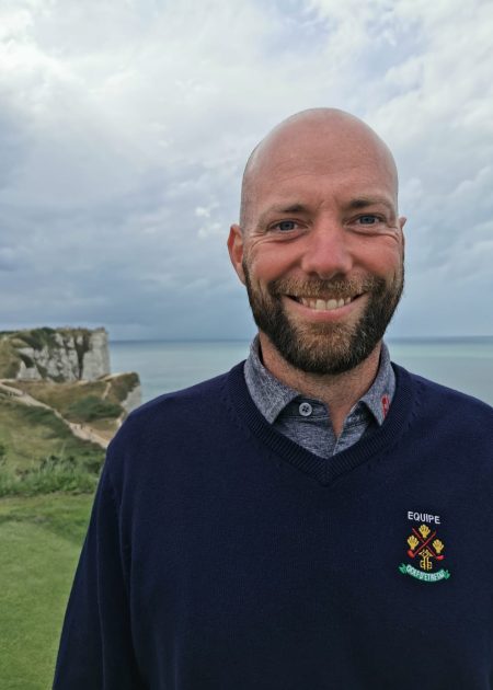 Photo Romain Lepage enseignant Golf d'Etretat